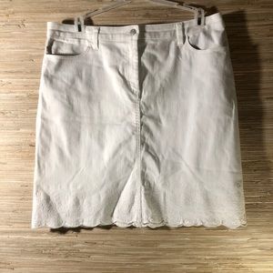 Talbots Denim Skirt